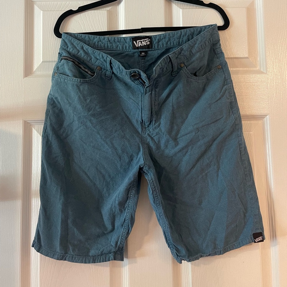 Teal Vans Shorts